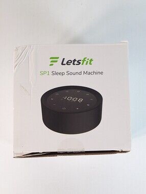 LetsFit SP1 Sleep Sound Machine and Alarm Clock With Ambient Lighting